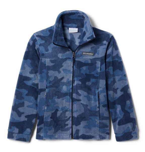 Columbia Zing III Fleece Jacket Navy For Boys NZ21536 New Zealand